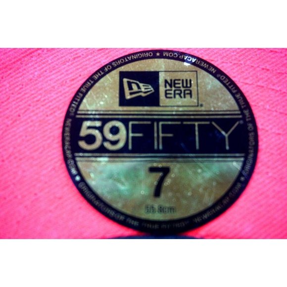 Official Miami Heat NBA HWC Hat Cap Size 7 59Fifty New Era Gray Embroidered - Picture 7 of 8